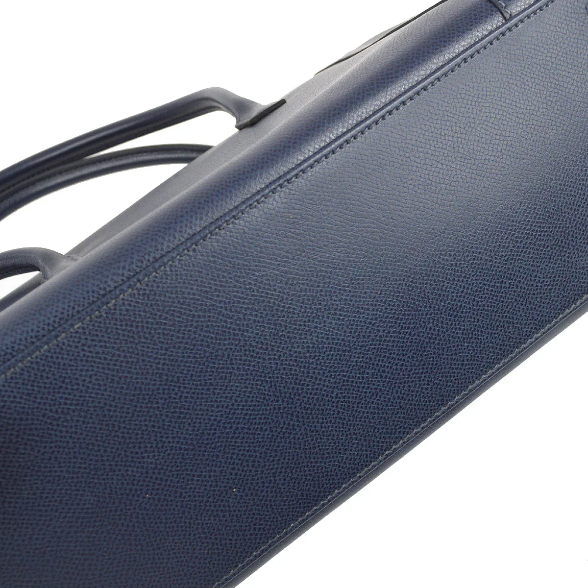 Hermes 2002 Navy Veau Grain Lisse Drag 2 32 - Image 4