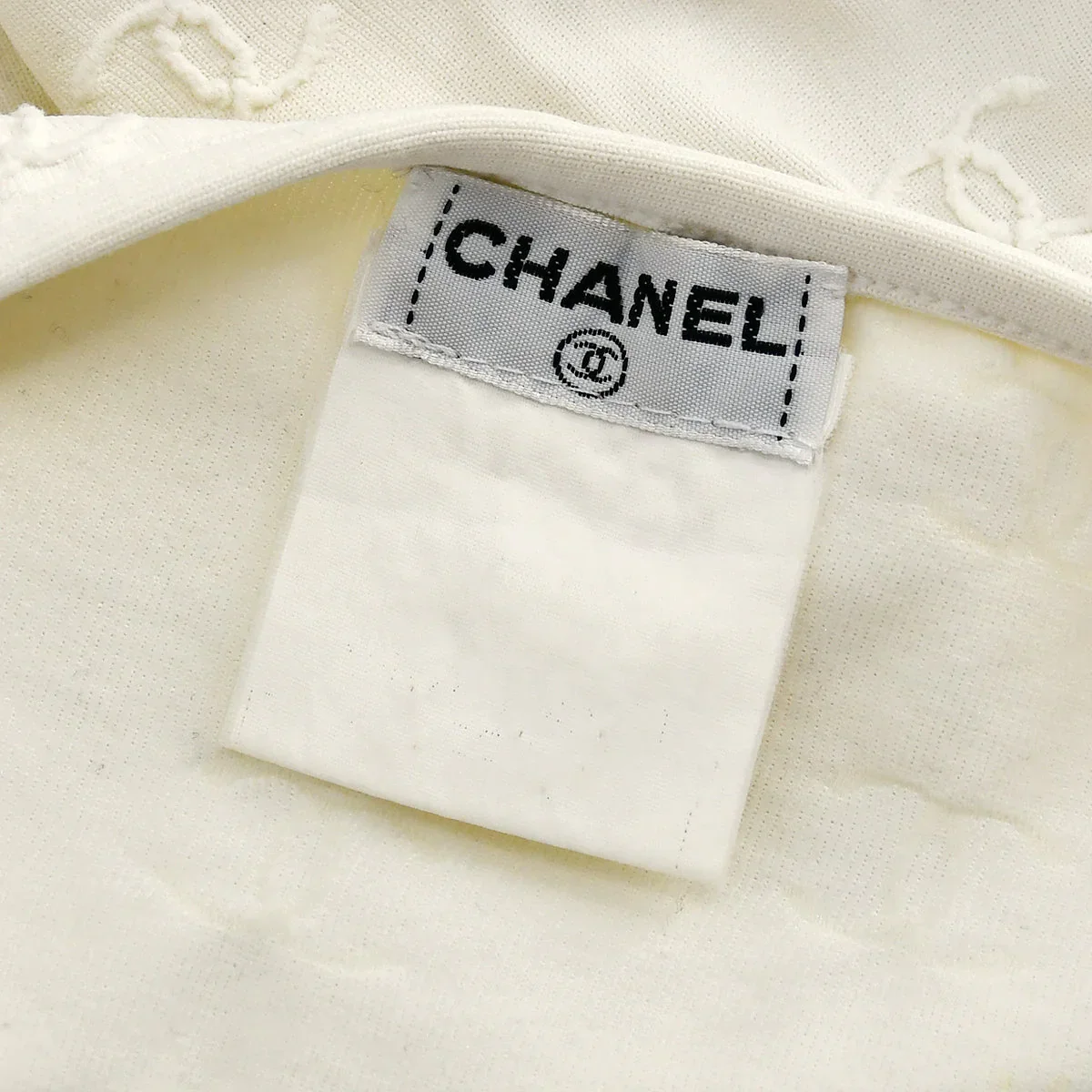 Chanel Cropped T-shirt White - Image 9