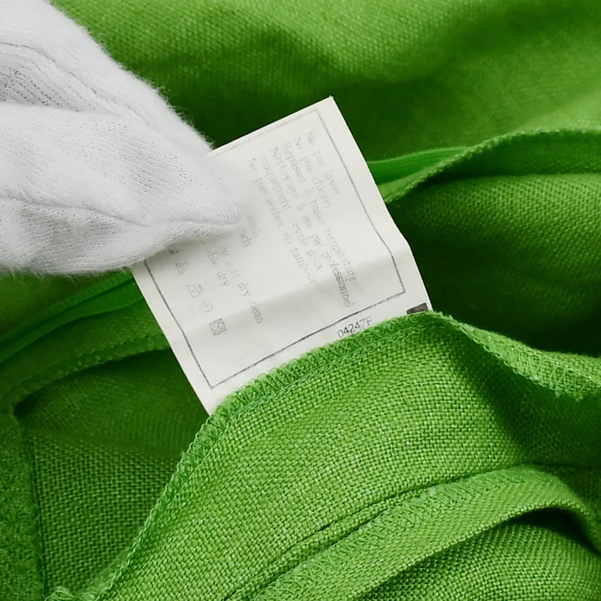 Chanel Sleeveless Dress Green - Image 10