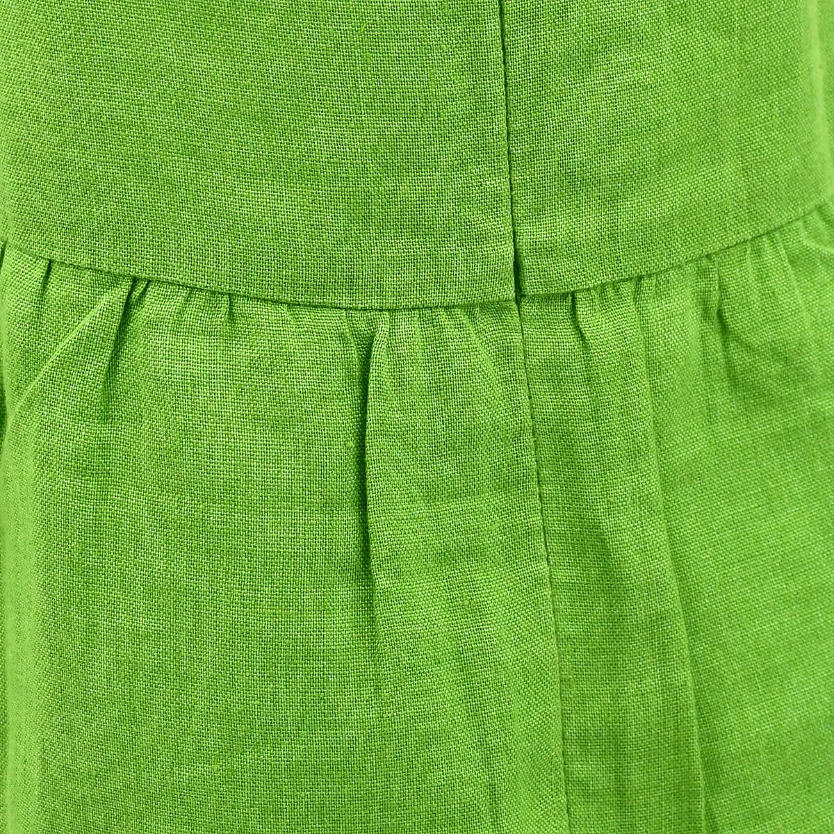 Chanel Sleeveless Dress Green - Image 3