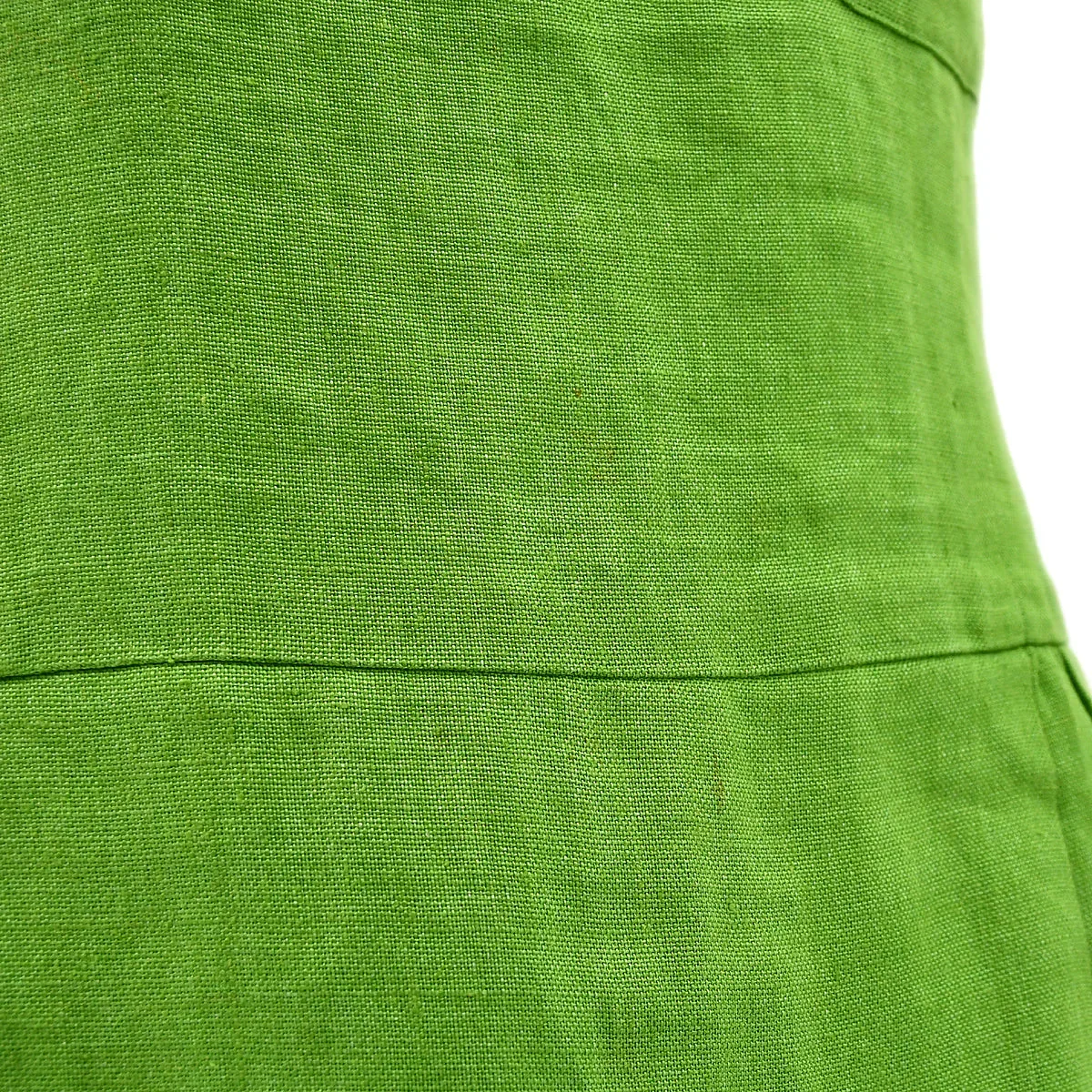 Chanel Sleeveless Dress Green - Image 5