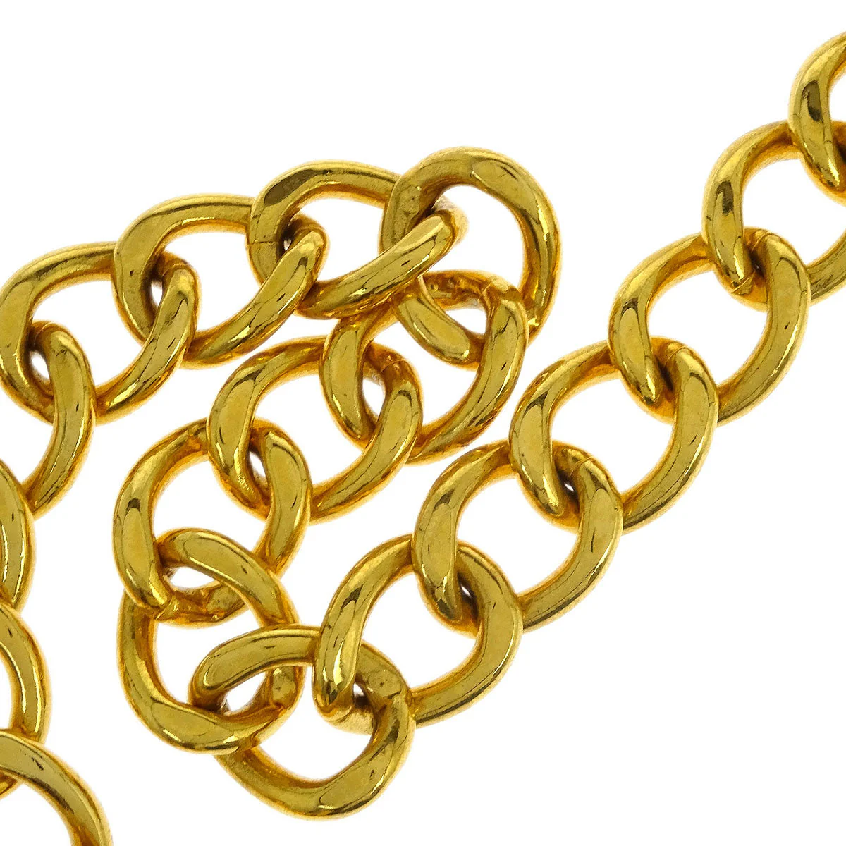 Chanel Gold CC Turnlock Chain Belt 96A - Image 3