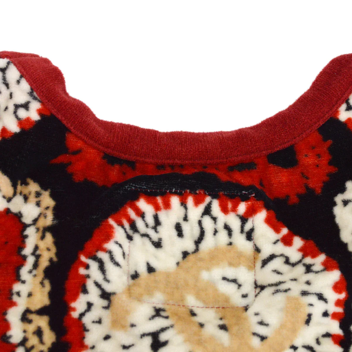 Chanel Short Sleeve Tops Red Black 09P - Image 3