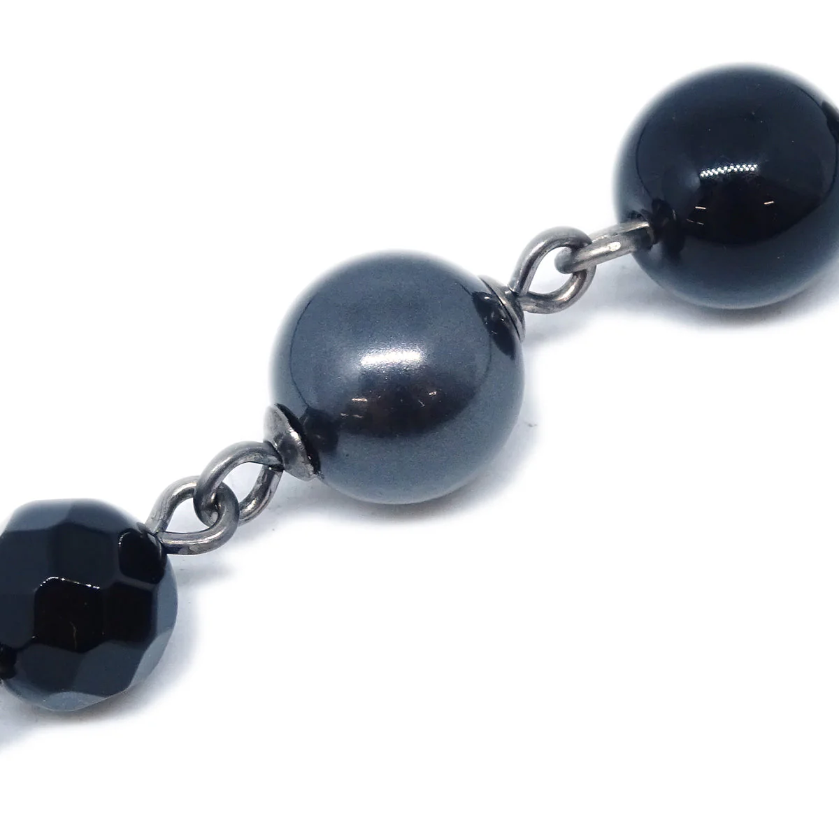 Chanel  Bracelet Artificial Pearl Black A11V - Image 3