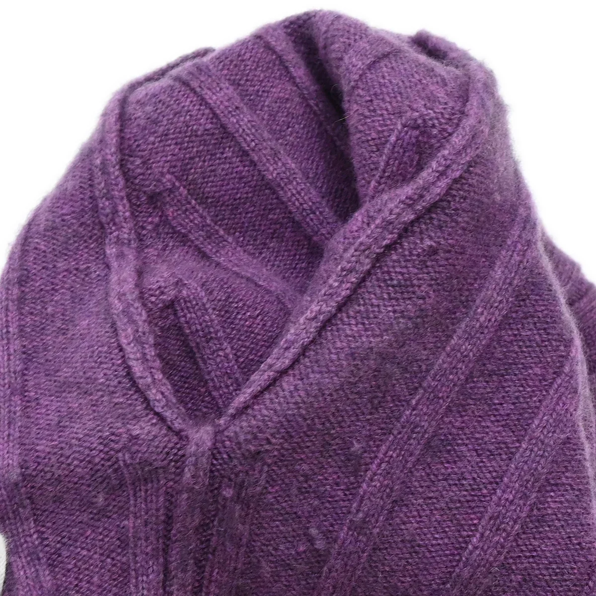 Chanel 1997 Short Sleeve Sweater Purple #38 - Image 3