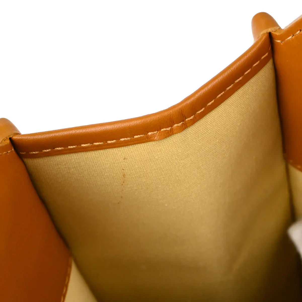 Louis Vuitton 2004 Beige Monogram Mini Sac Catherine Handbag M92328 - Image 7