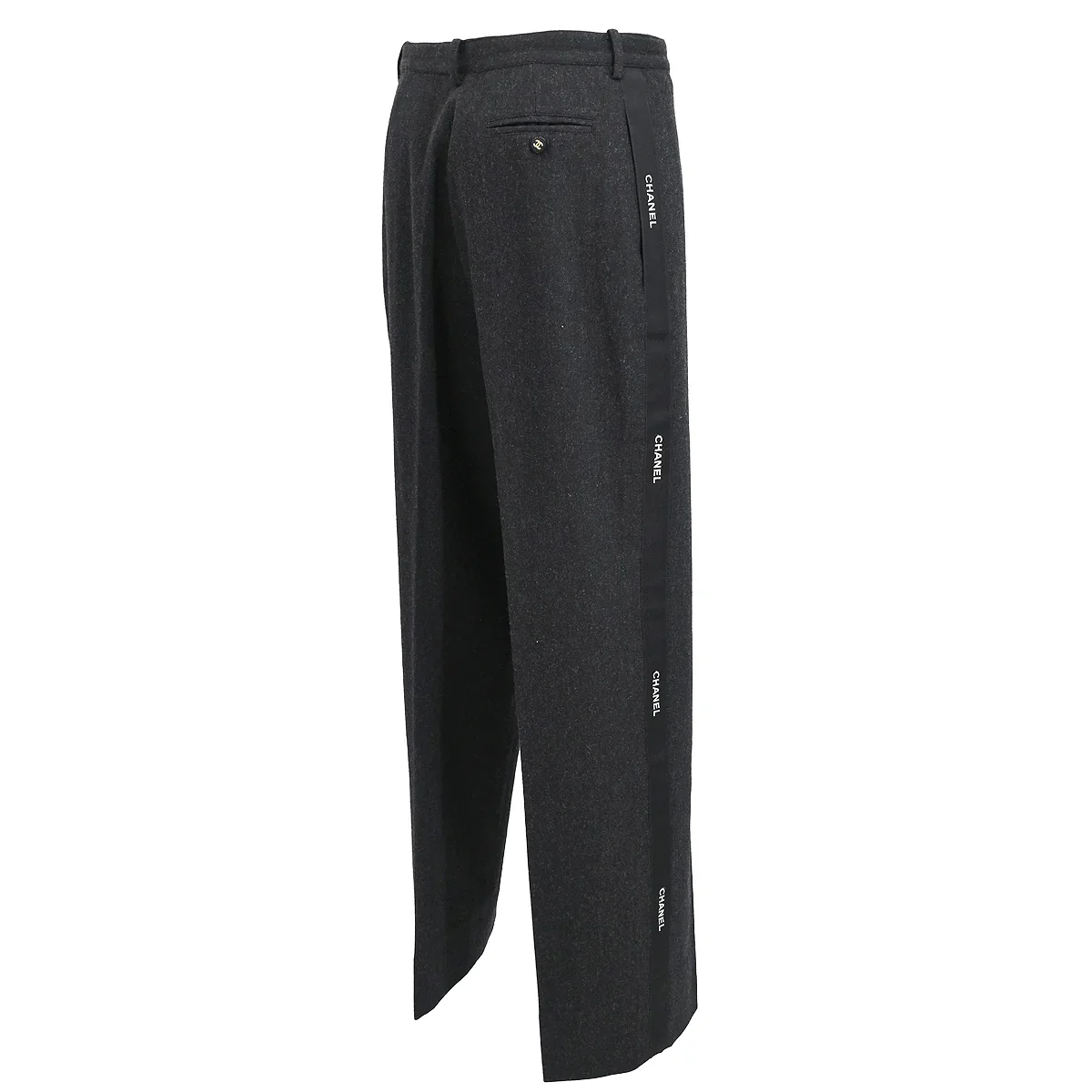 Chanel Long Pants Dark Gray - Image 2