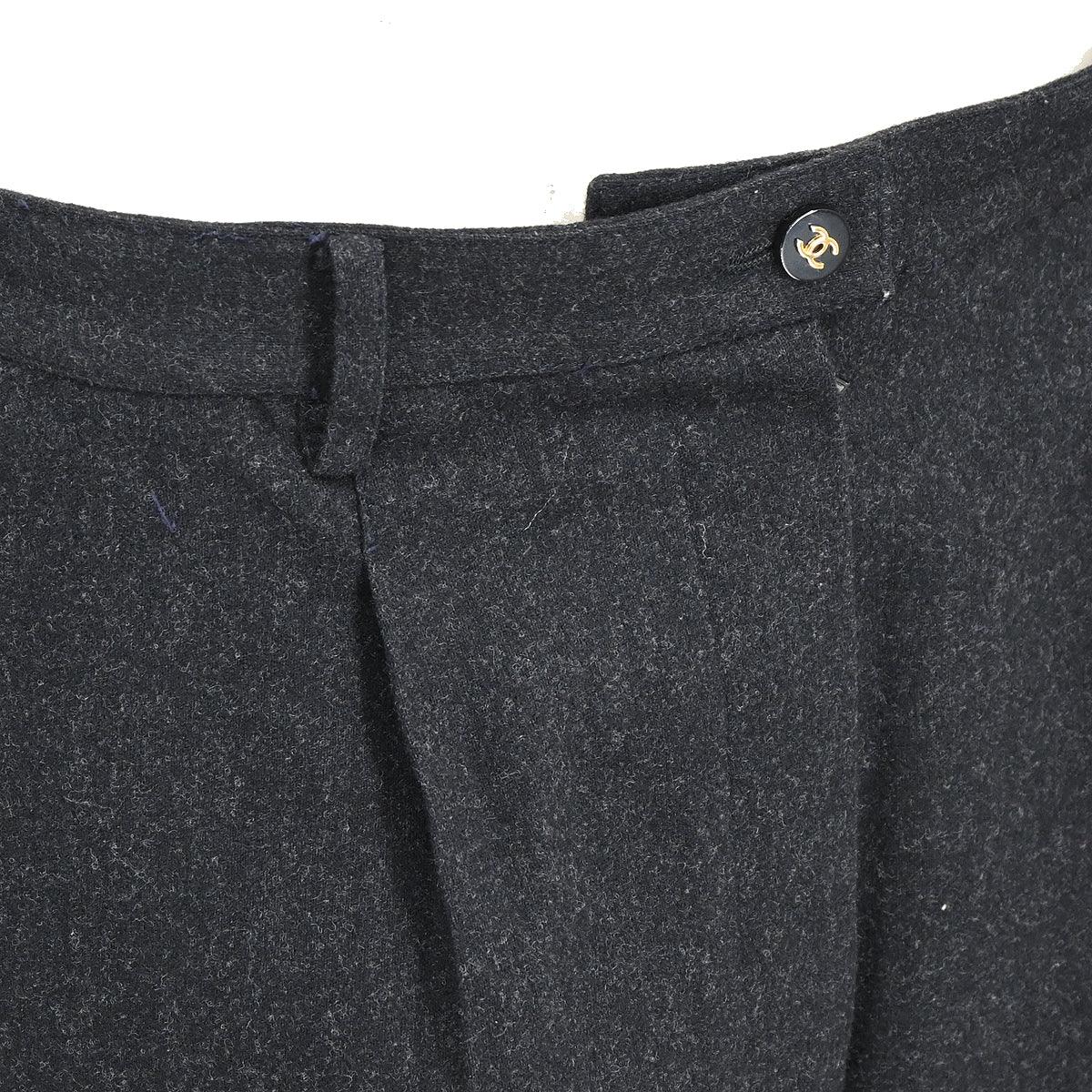 Chanel Long Pants Dark Gray - Image 9