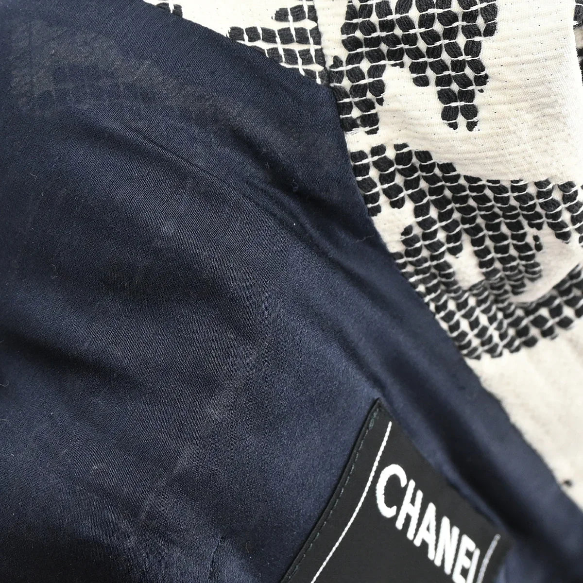 Chanel 2006 Single Breasted Jacket Black #36 - Image 10