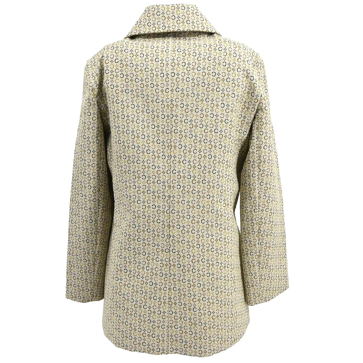 Celine Single Breasted Jacket Beige #40 - Image 2