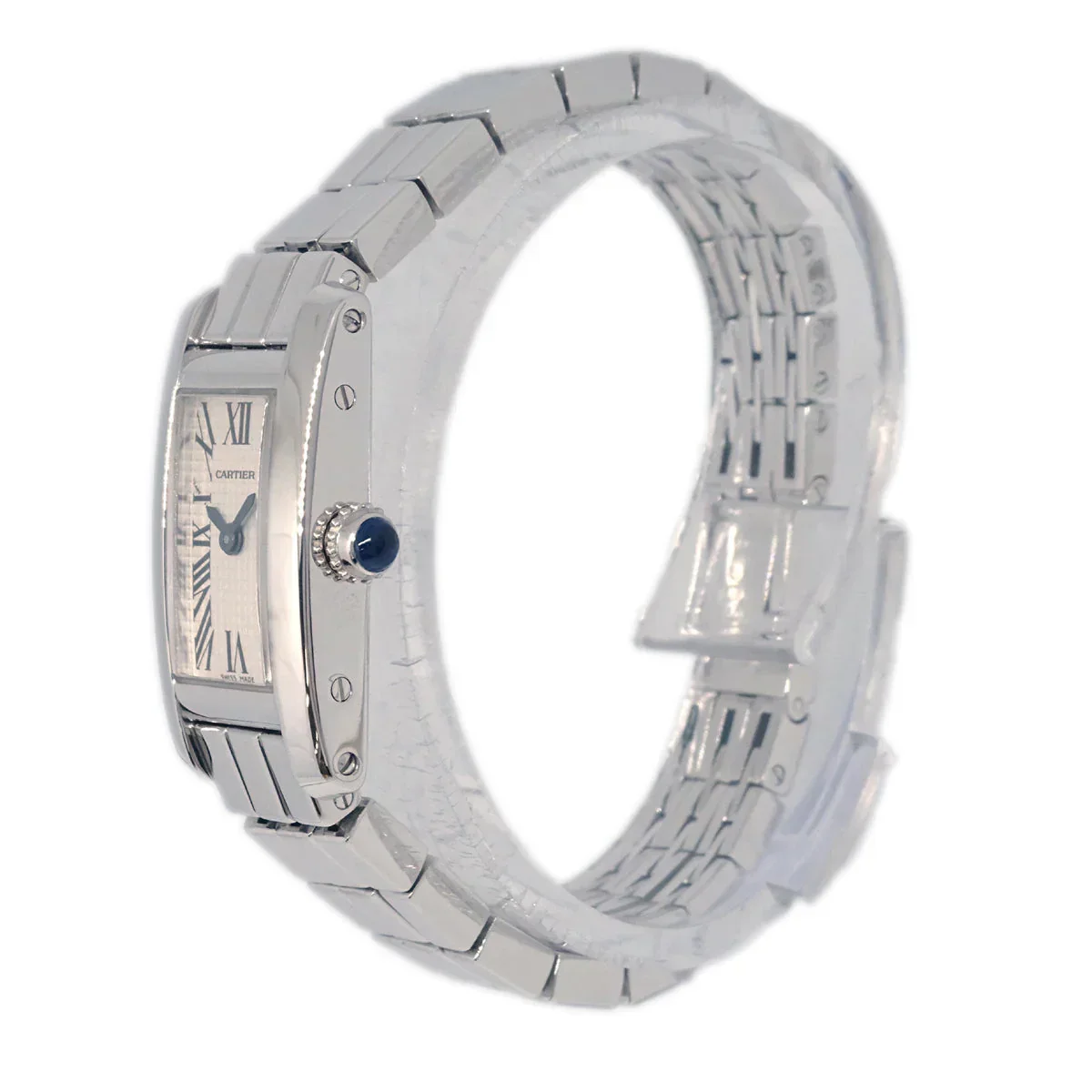 Cartier Tank Allongee Lanier Ref.2544 Quartz Watch 18KWG - Image 3