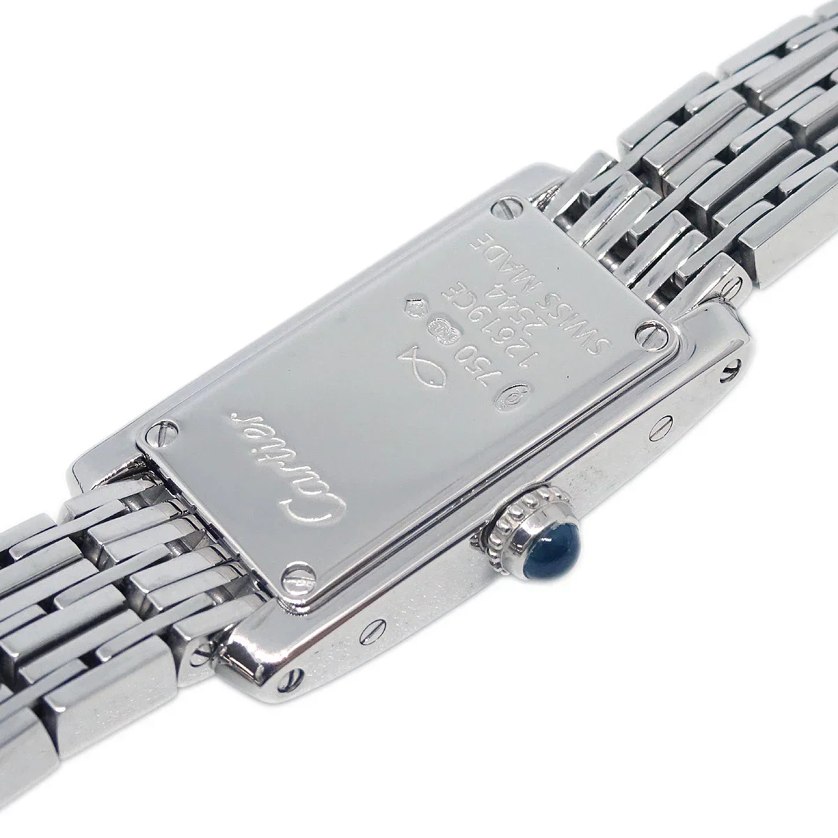 Cartier Tank Allongee Lanier Ref.2544 Quartz Watch 18KWG - Image 6