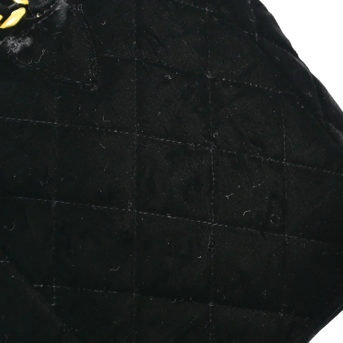 Chanel 1994-1996 Black Velvet Duma Backpack Small - Image 7