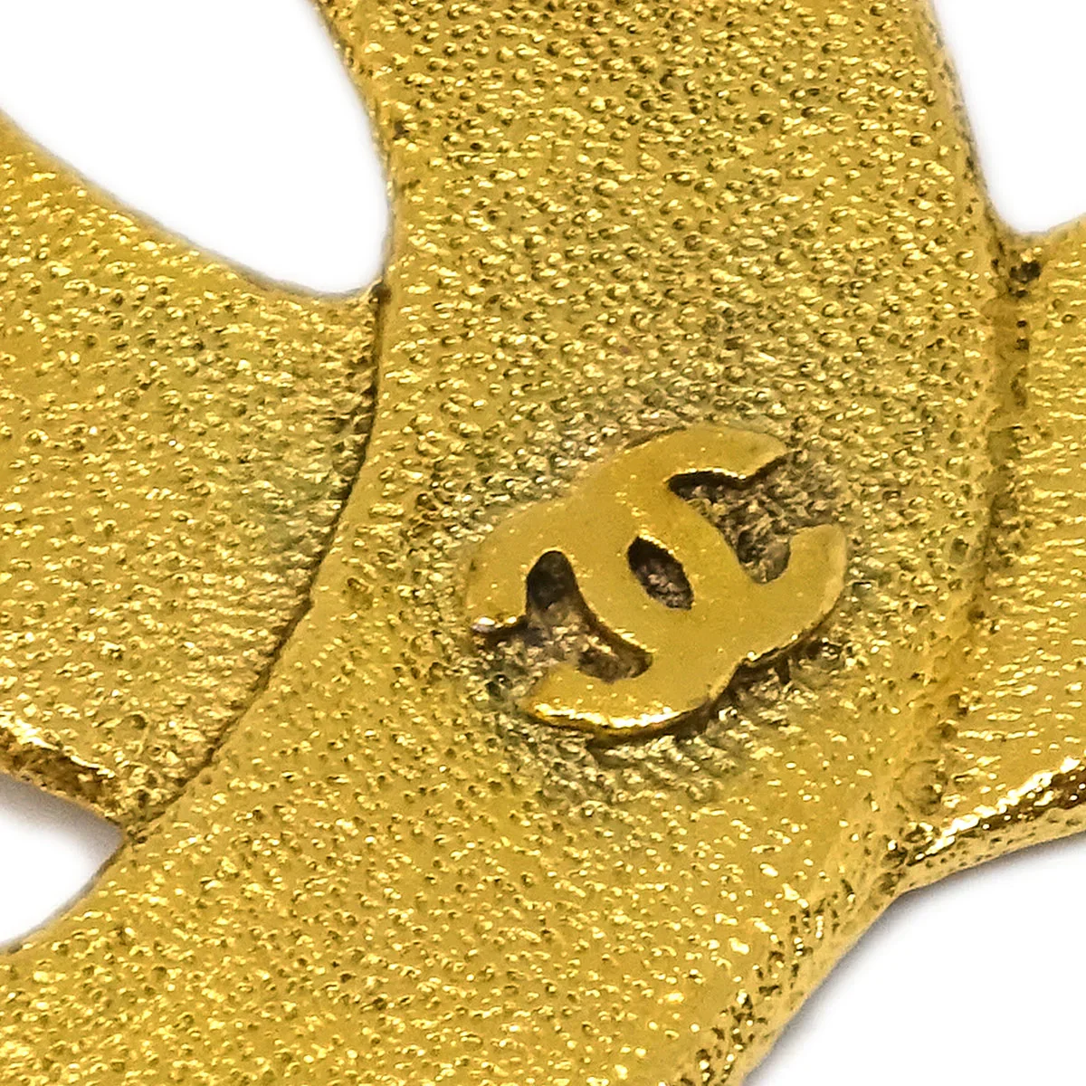Chanel CC Brooch Pin Gold 29/1263 - Image 2