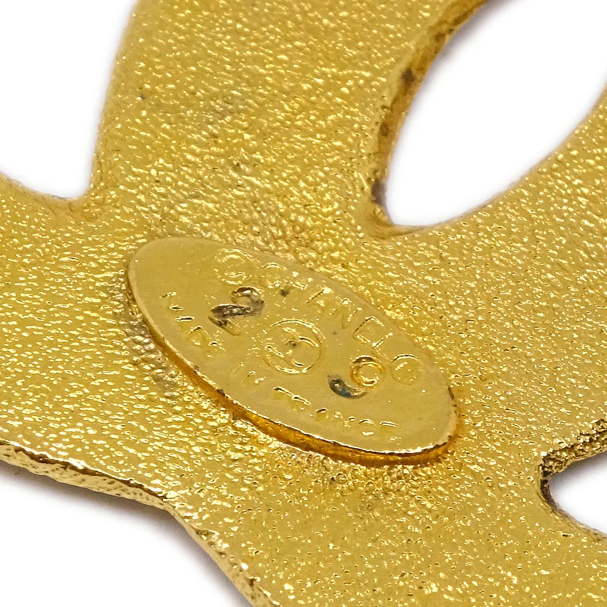 Chanel CC Brooch Pin Gold 29/1263 - Image 3
