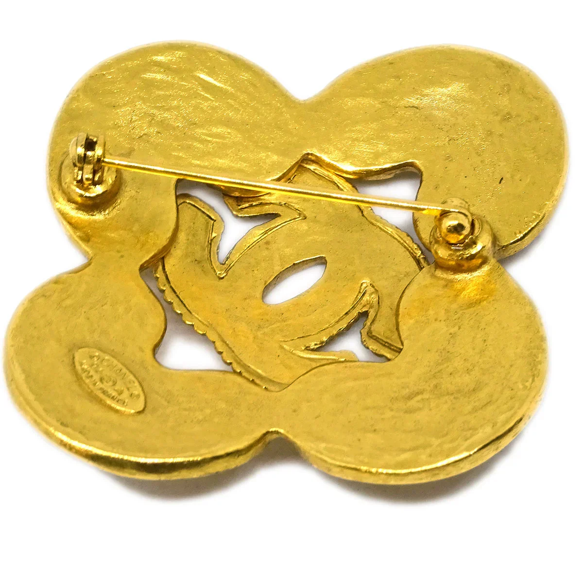 Chanel Gold Brooch Pin 96A - Image 3