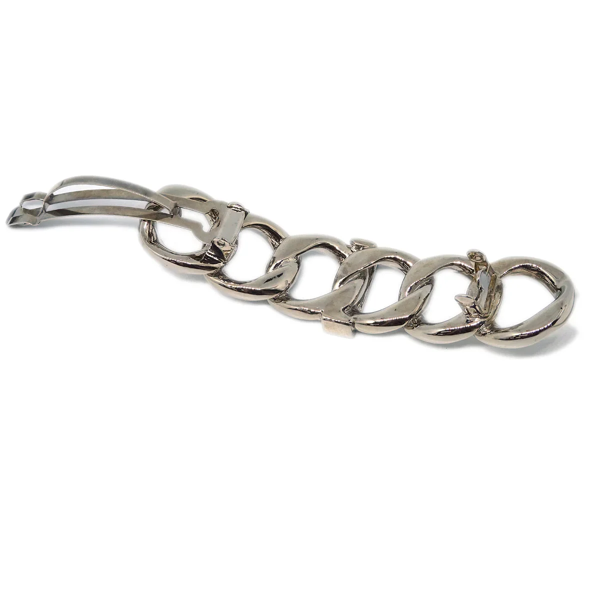 Chanel Hair Clip Hairpin Barrette Silver 98A - Image 3