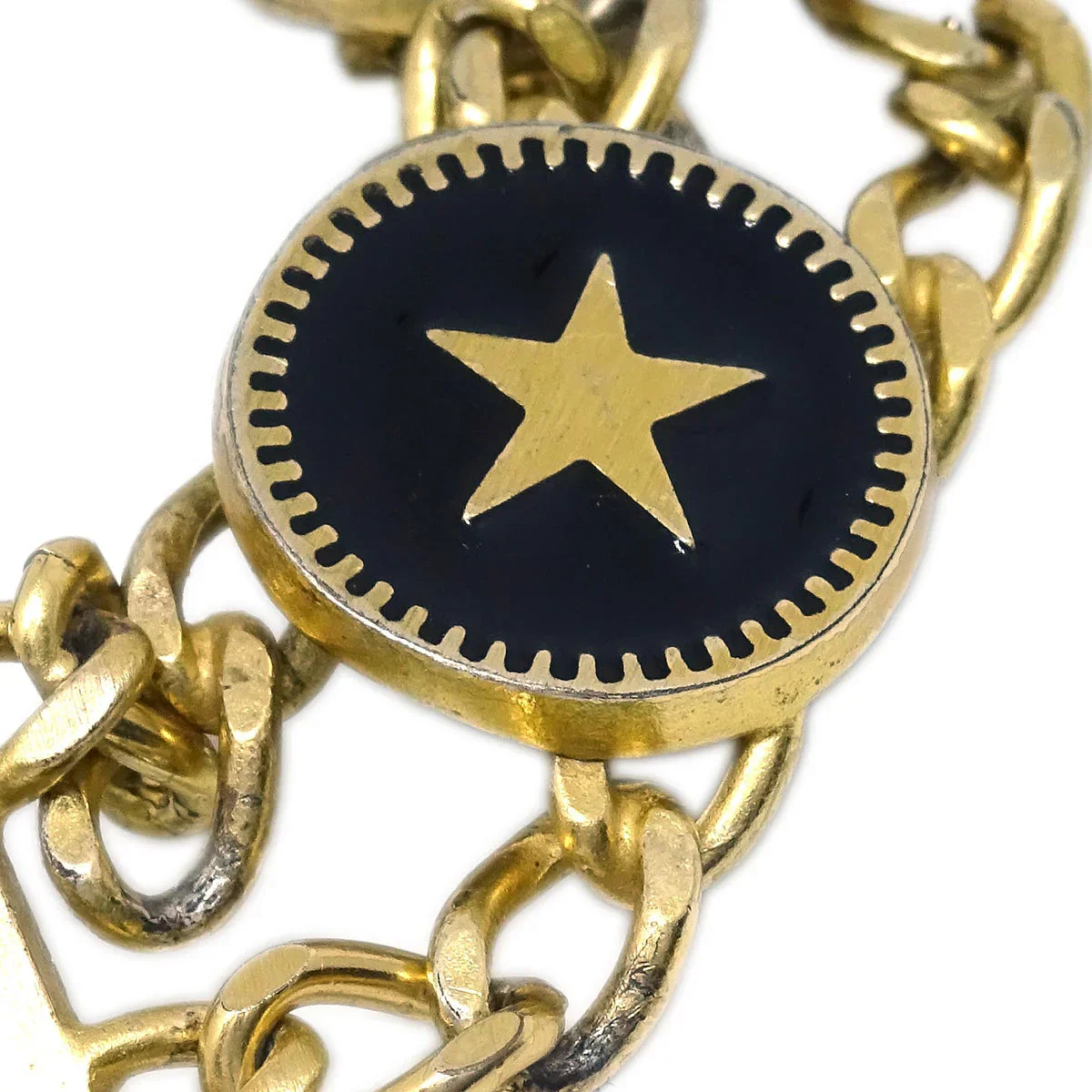 Chanel Bracelet Gold Black 01P - Image 3