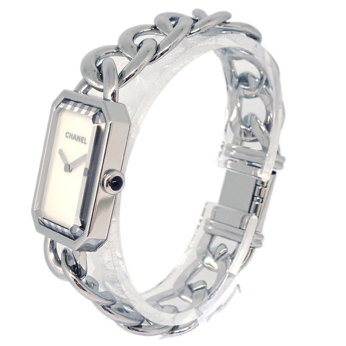 Chanel H3251 Premiere Quartz Watch Silver SS Shell #M - Image 3