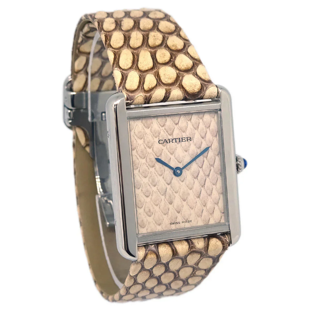 Cartier * Tank Solo Ref.3169 Quartz Watch SS - Image 2