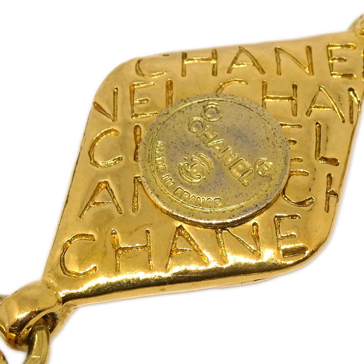 Chanel Chain Necklace Gold - Image 4