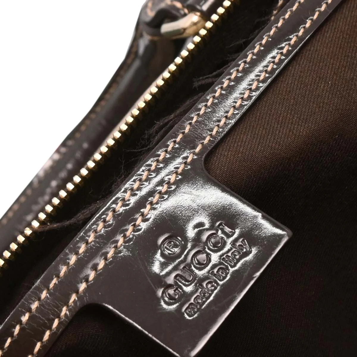 Gucci Beige GG Duffle Handbag - Image 10