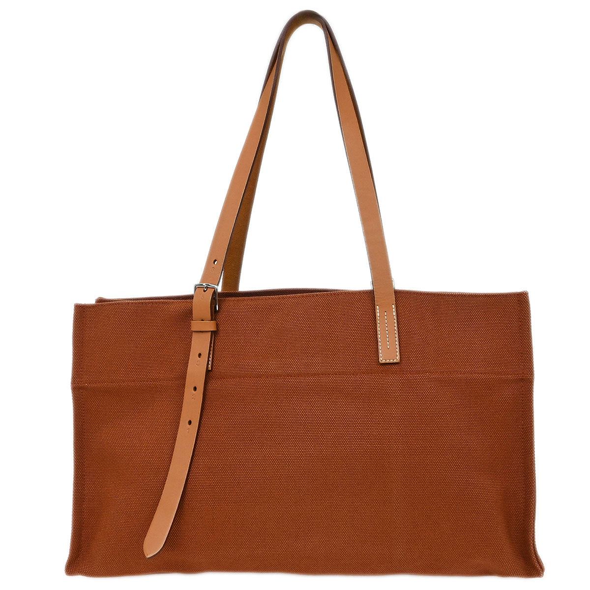 Hermes Brown Canvas Etriviere Elan Tote Bag - Image 2
