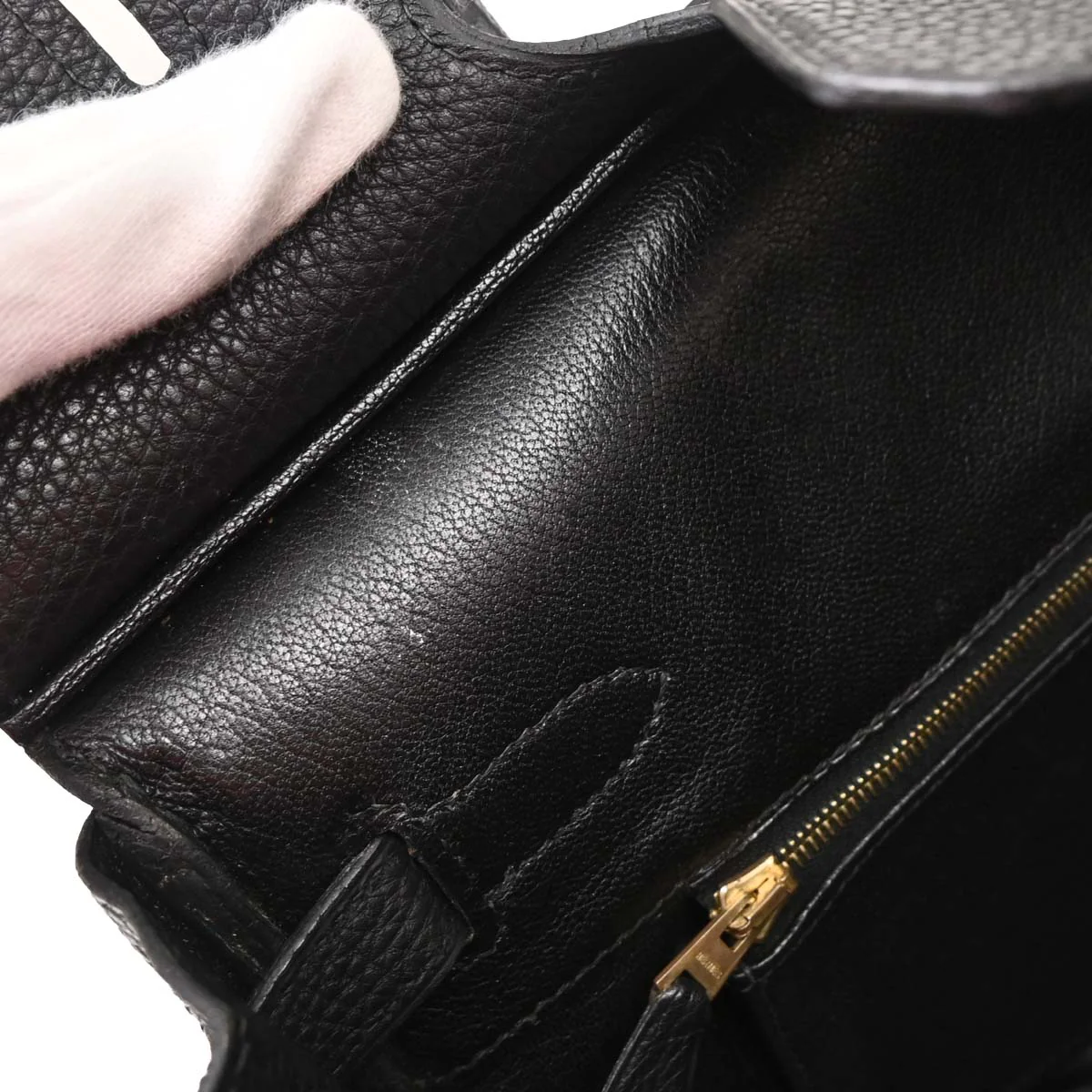 Hermes Black Togo Birkin 30 Handbag - Image 8