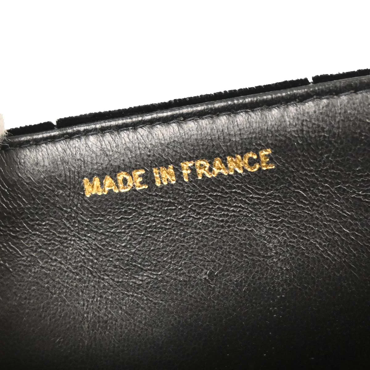 Chanel Black Velvet Mademoiselle Chain Handbag - Image 9