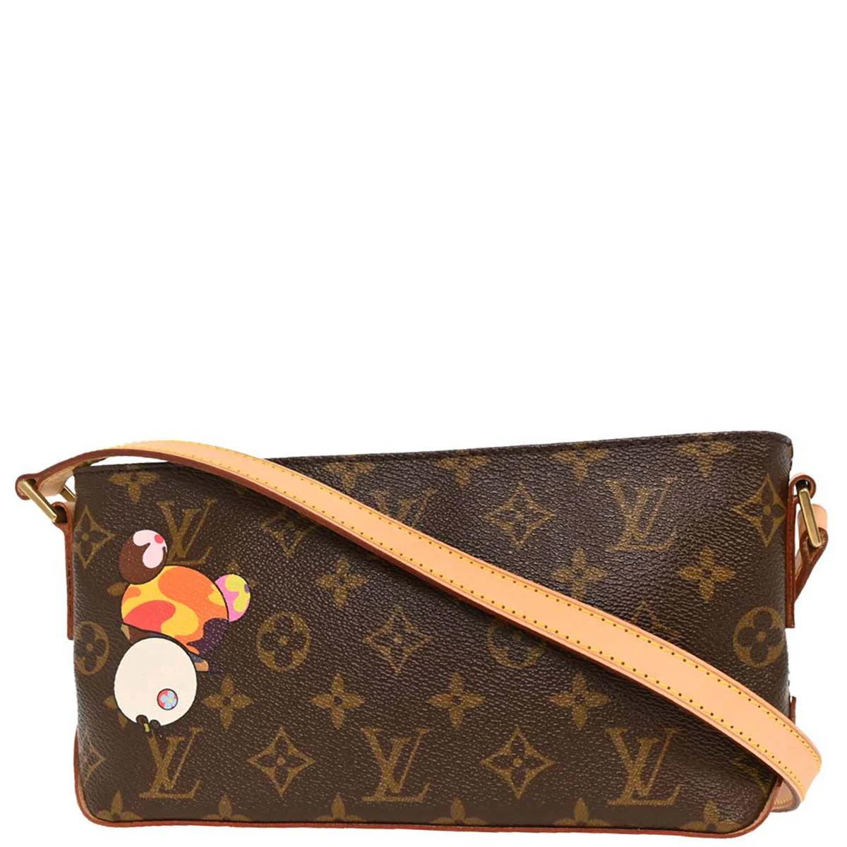 Louis Vuitton 2004 Monogram Panda Trotteur Shoulder Bag M51241 - Image 2