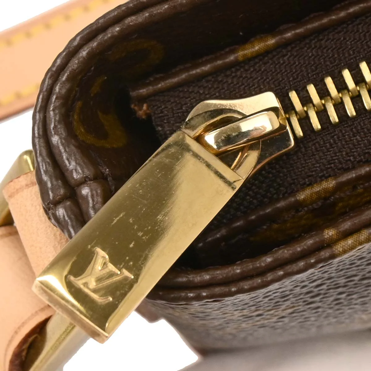 Louis Vuitton 2004 Monogram Panda Trotteur Shoulder Bag M51241 - Image 6