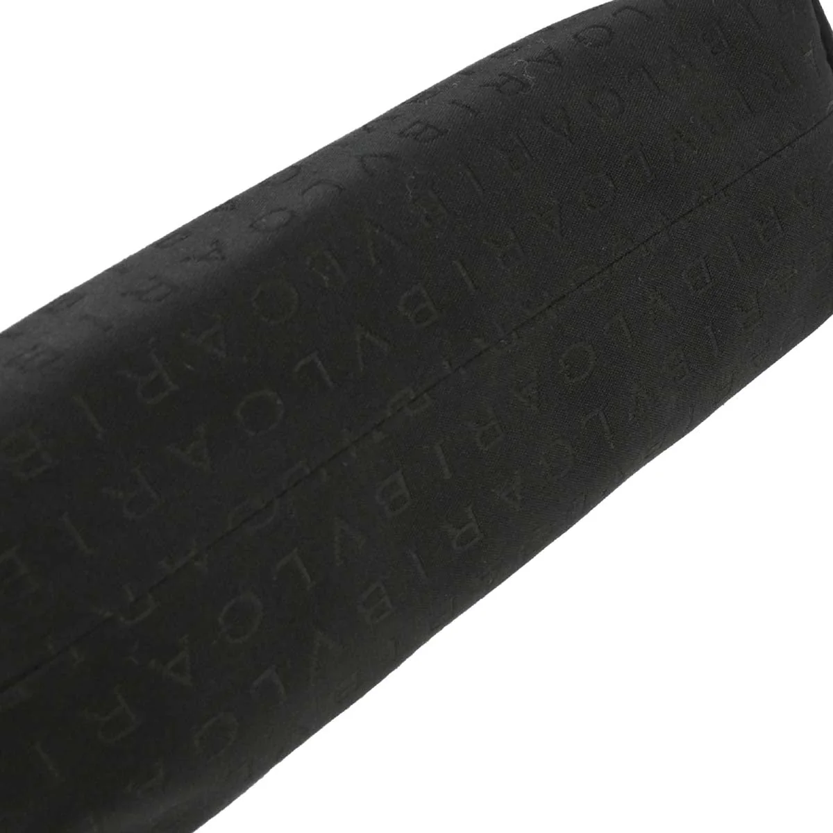 Bvlgari Black Canvas Logomania Handbag - Image 7