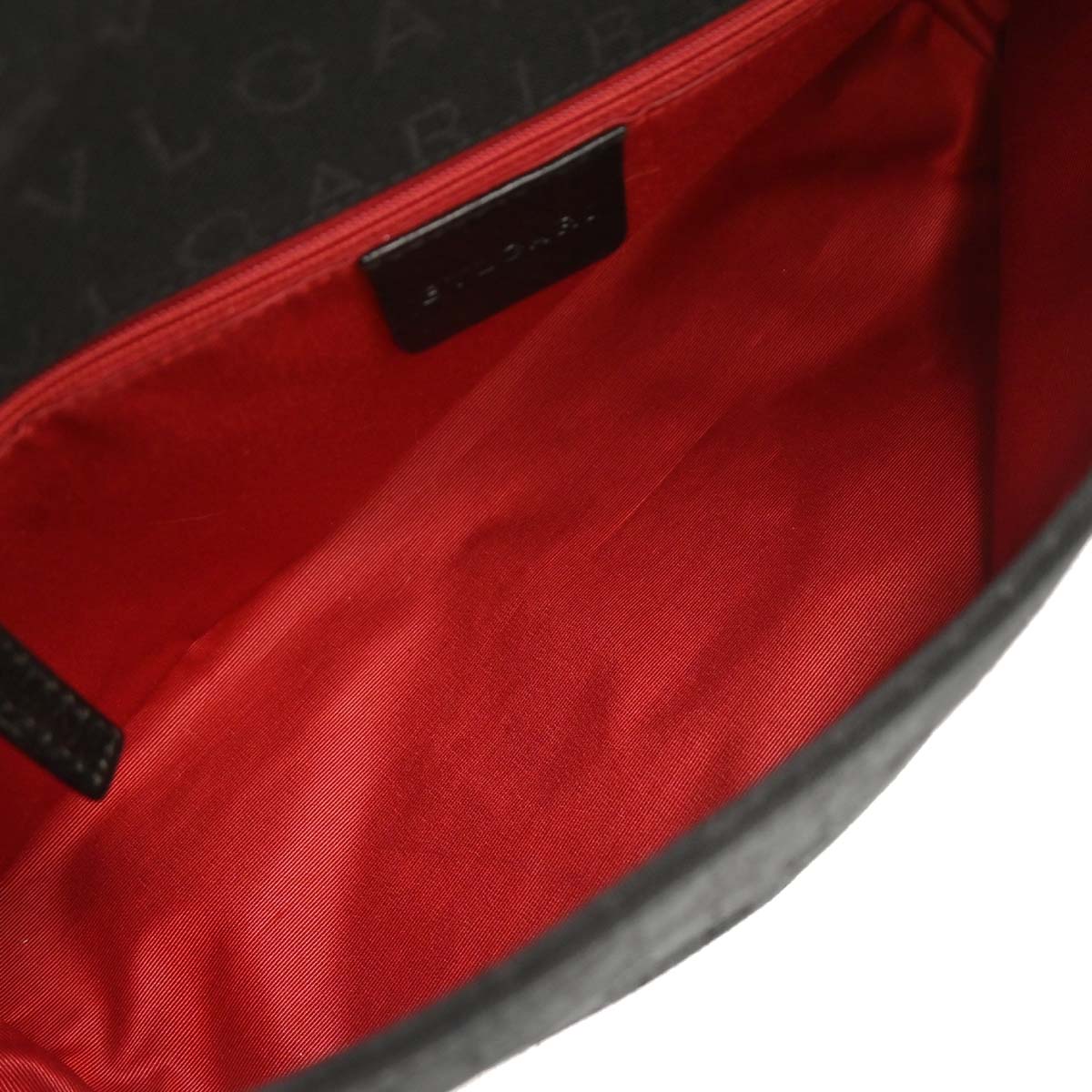 Bvlgari Black Canvas Logomania Handbag - Image 8