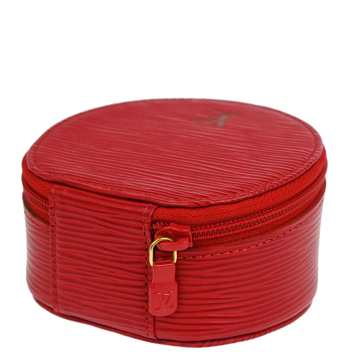 Louis Vuitton Red Epi Ecrin Bijou 10 Jewelry Case Pouch M48217 - Image 2