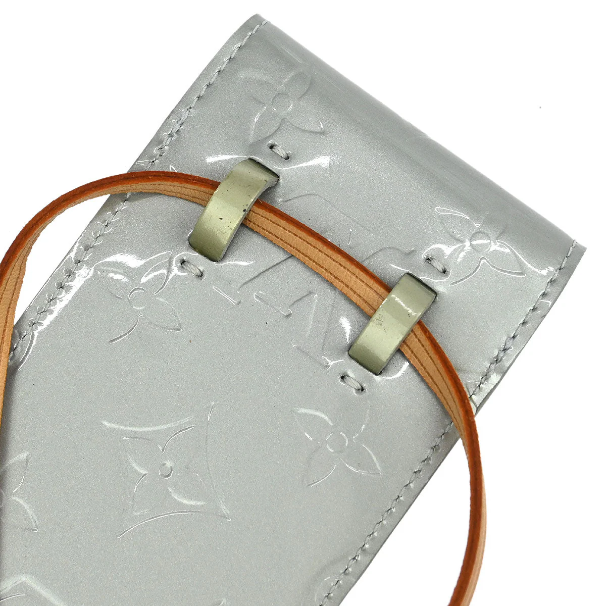 Louis Vuitton 2002 Vernis Greene Cigarette Case Shoulder Bag M91049 - Image 5