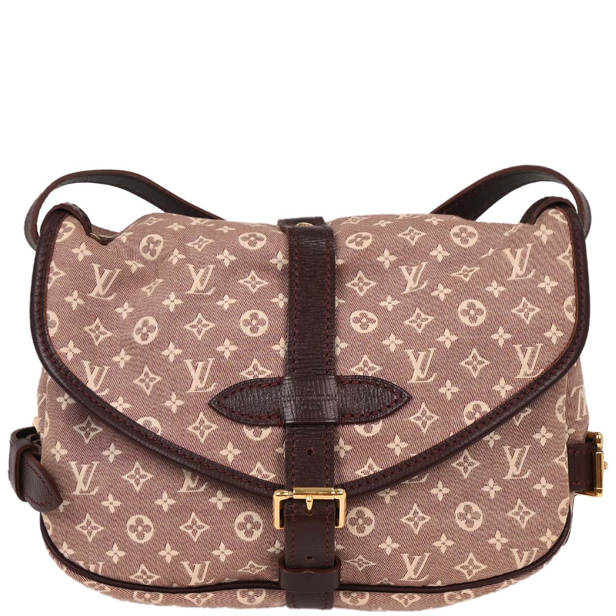 Louis Vuitton 2012 Sepia Monogram Idylle Saumur PM Shoulder Bag M40669
