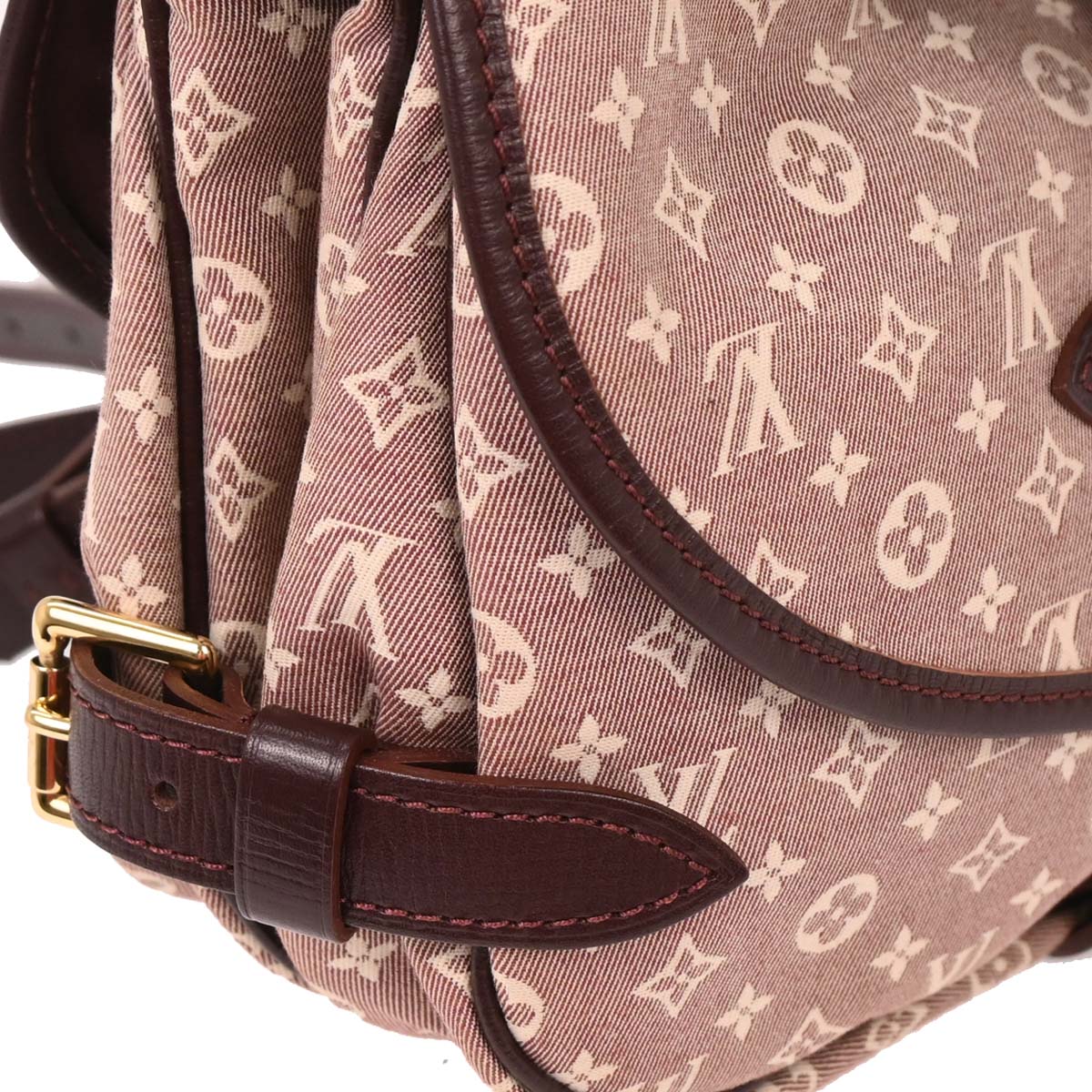 Louis Vuitton 2012 Sepia Monogram Idylle Saumur PM Shoulder Bag M40669 - Image 3