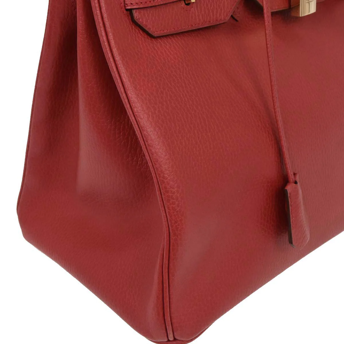 Hermes Rouge Casaque Ardennes Birkin 35 Handbag - Image 3