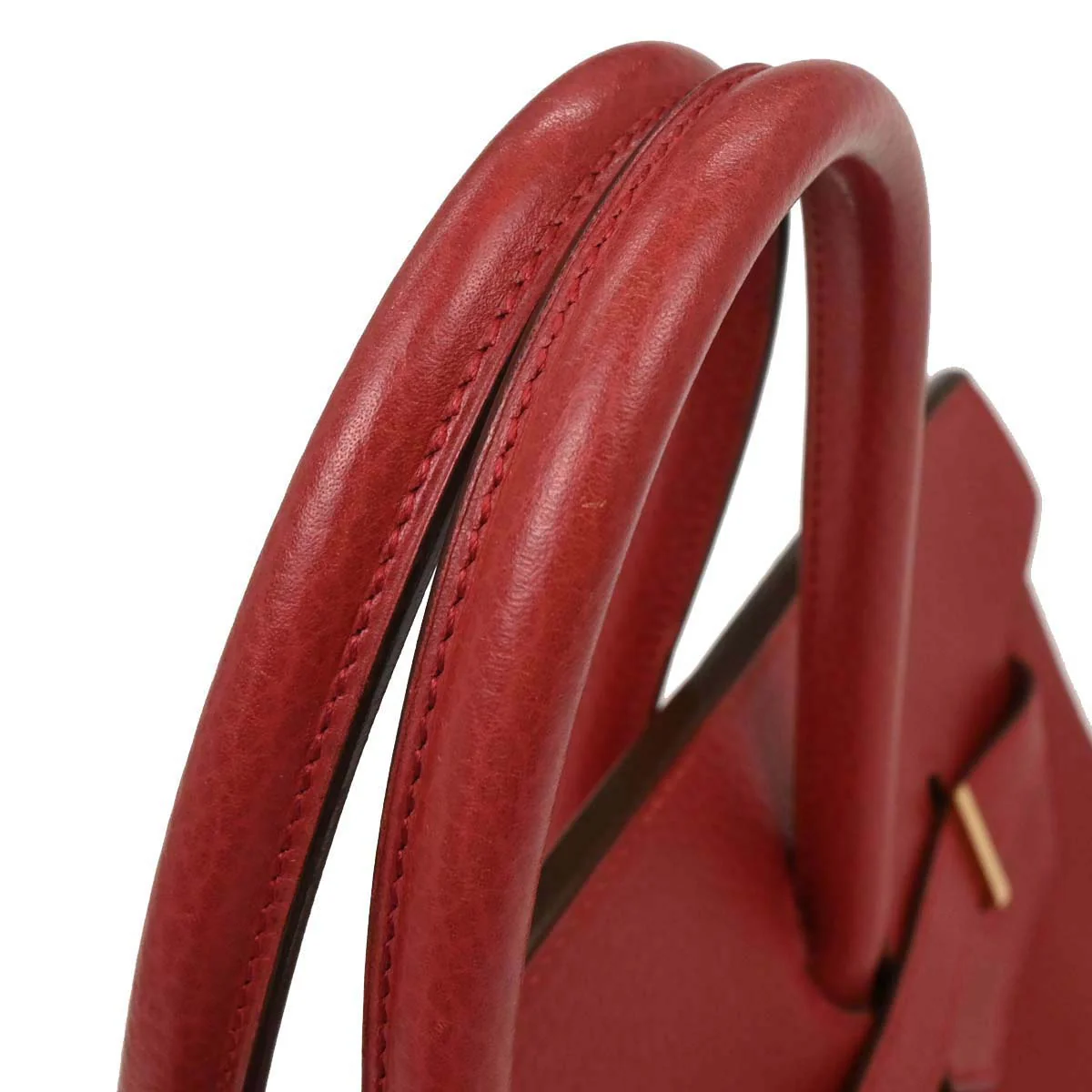 Hermes Rouge Casaque Ardennes Birkin 35 Handbag - Image 4