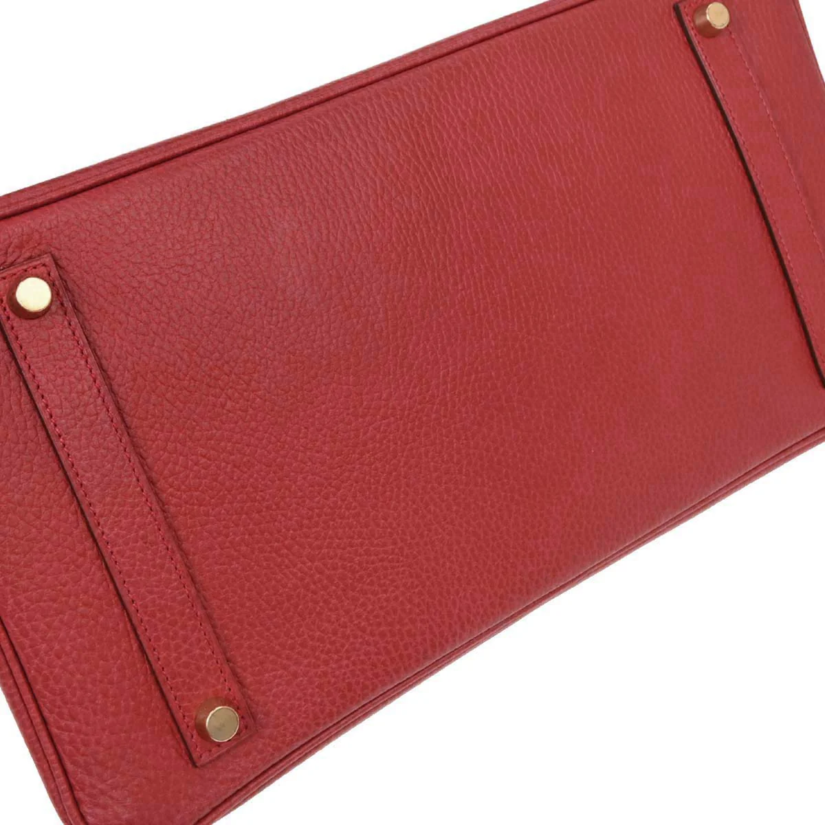 Hermes Rouge Casaque Ardennes Birkin 35 Handbag - Image 5