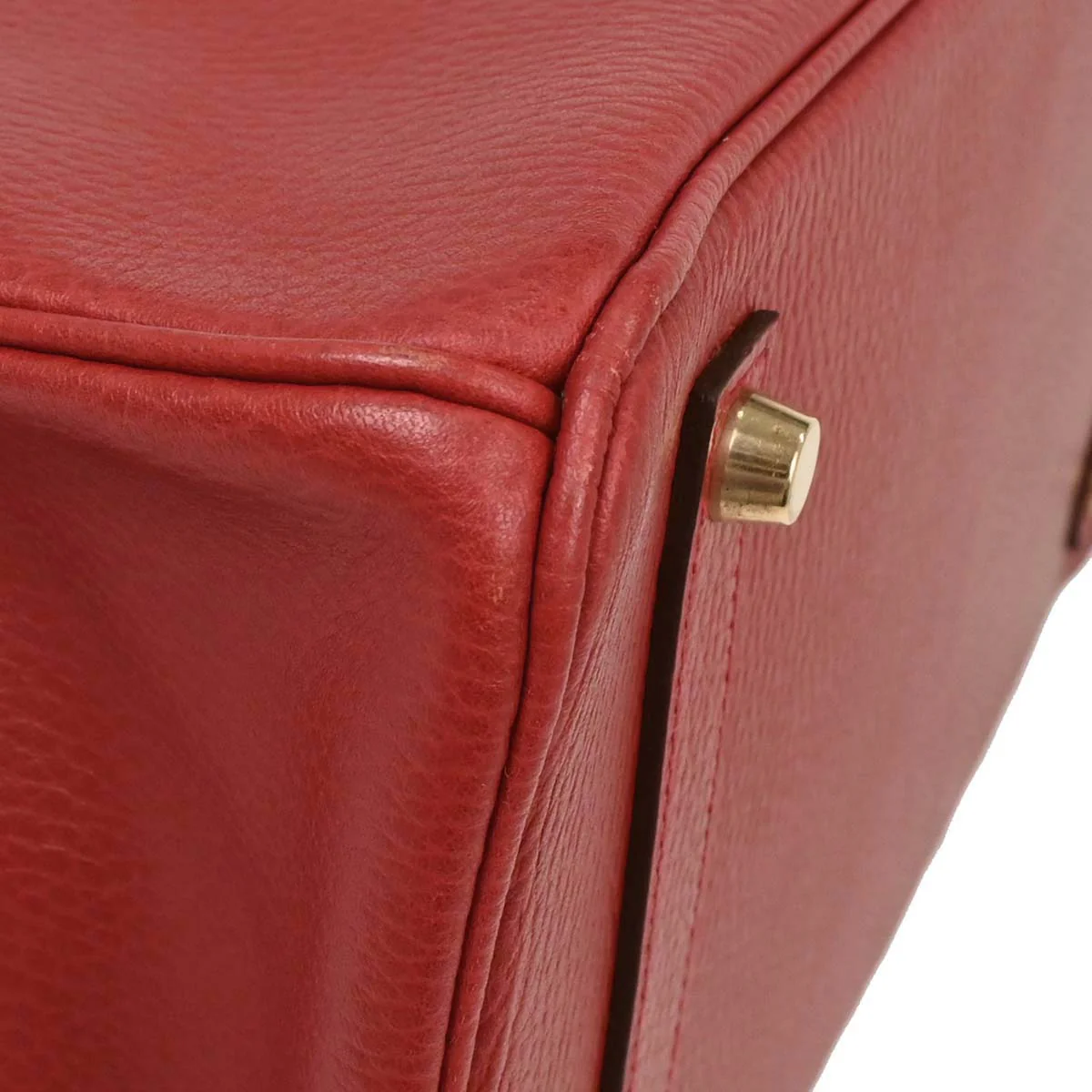Hermes Rouge Casaque Ardennes Birkin 35 Handbag - Image 6