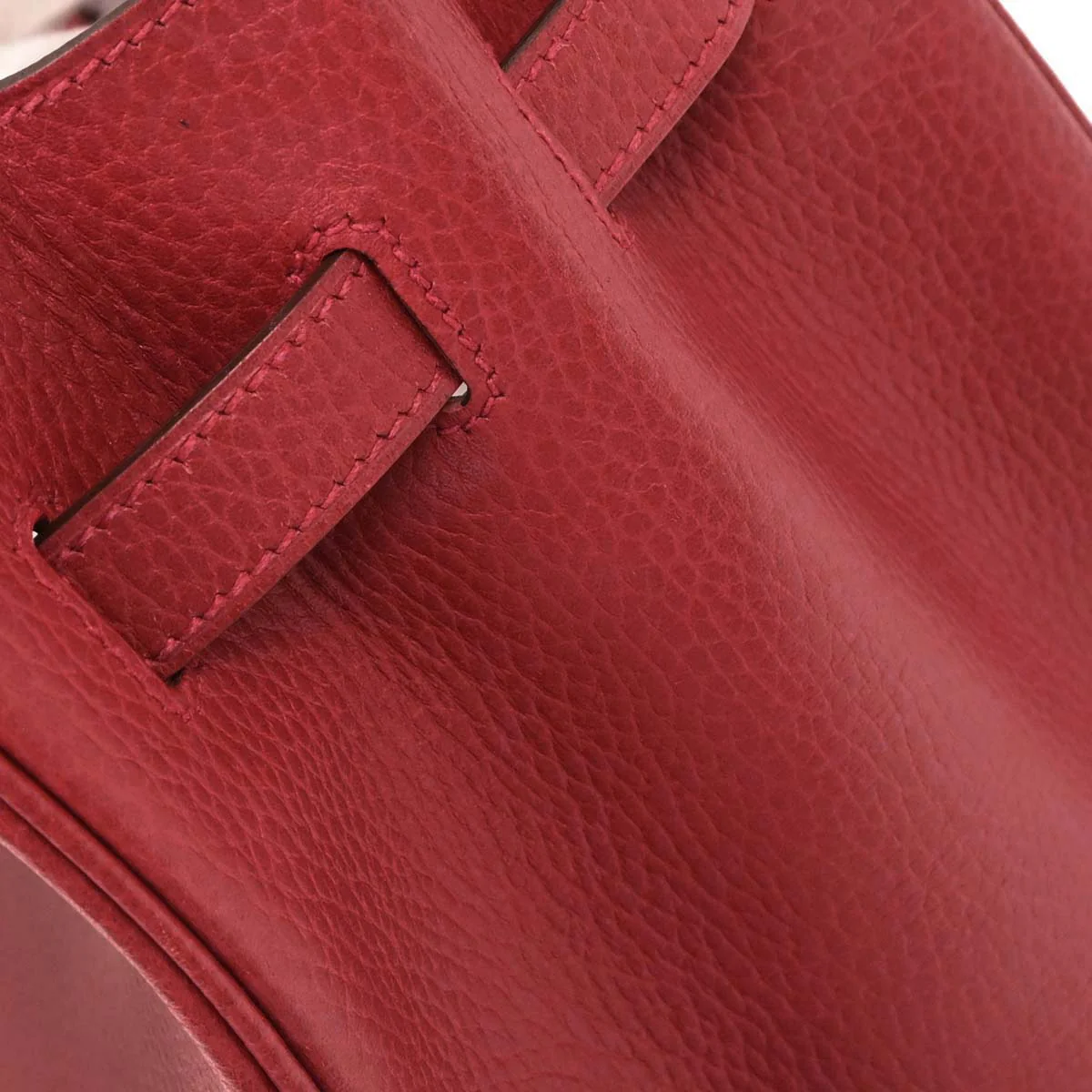 Hermes Rouge Casaque Ardennes Birkin 35 Handbag - Image 7