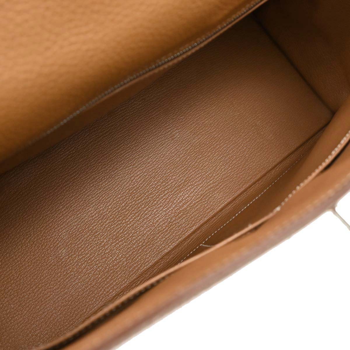Hermes Gold Togo Kelly 32 Sellier 2way Handbag - Image 8
