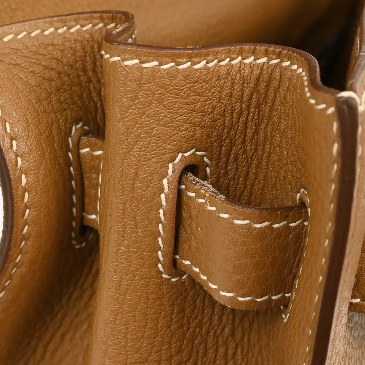 Hermes Gold Togo Kelly 32 Sellier 2way Handbag - Image 9