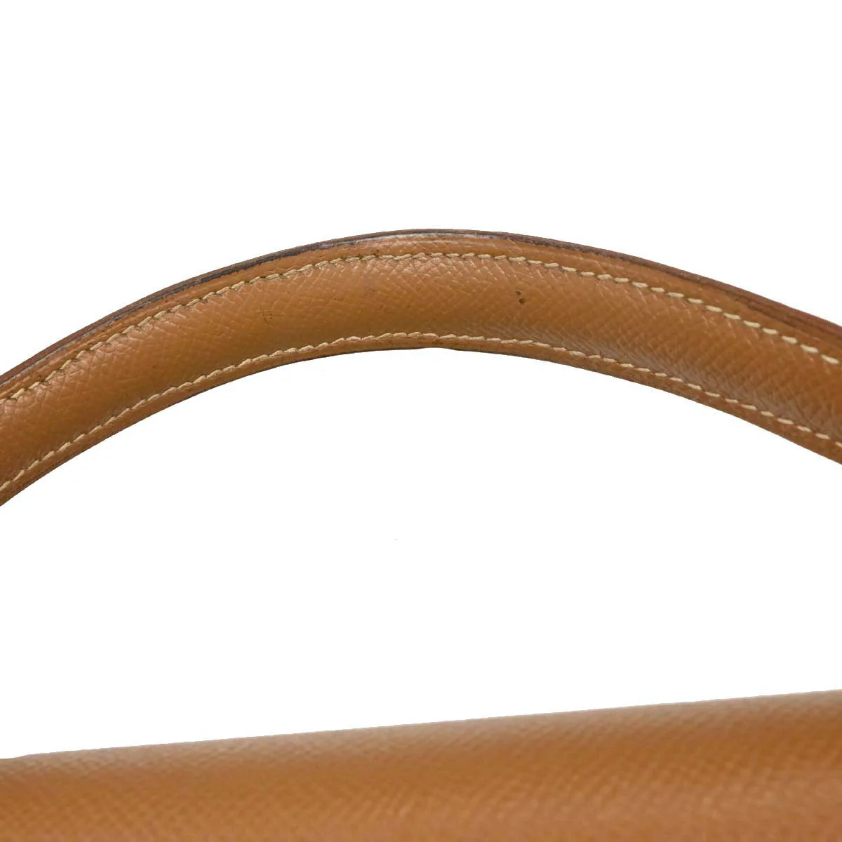 Hermes Gold Courchevel Kelly 32 Sellier Handbag - Image 10
