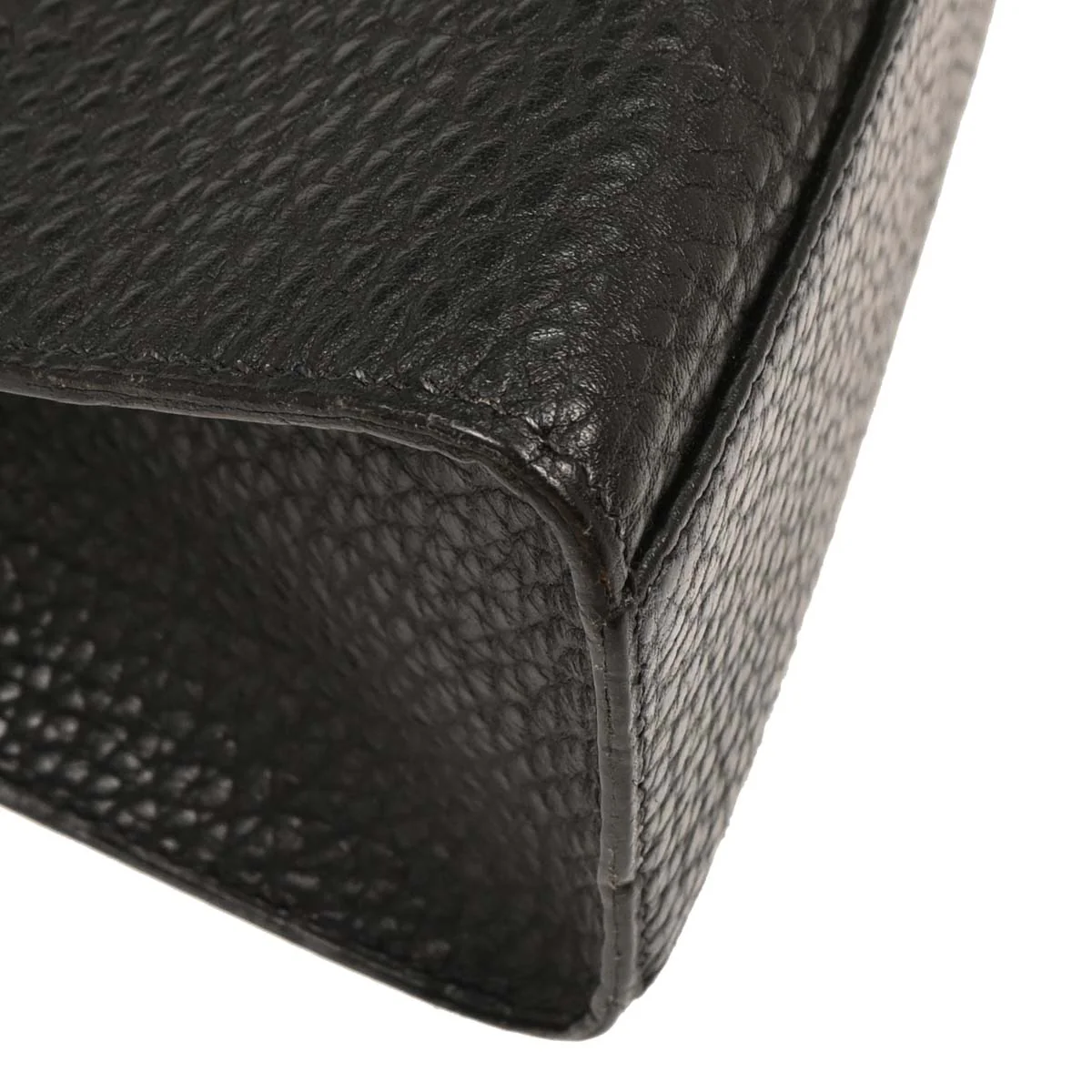 Hermes Black Fjord Kelly Sport PM Shoulder Bag - Image 3