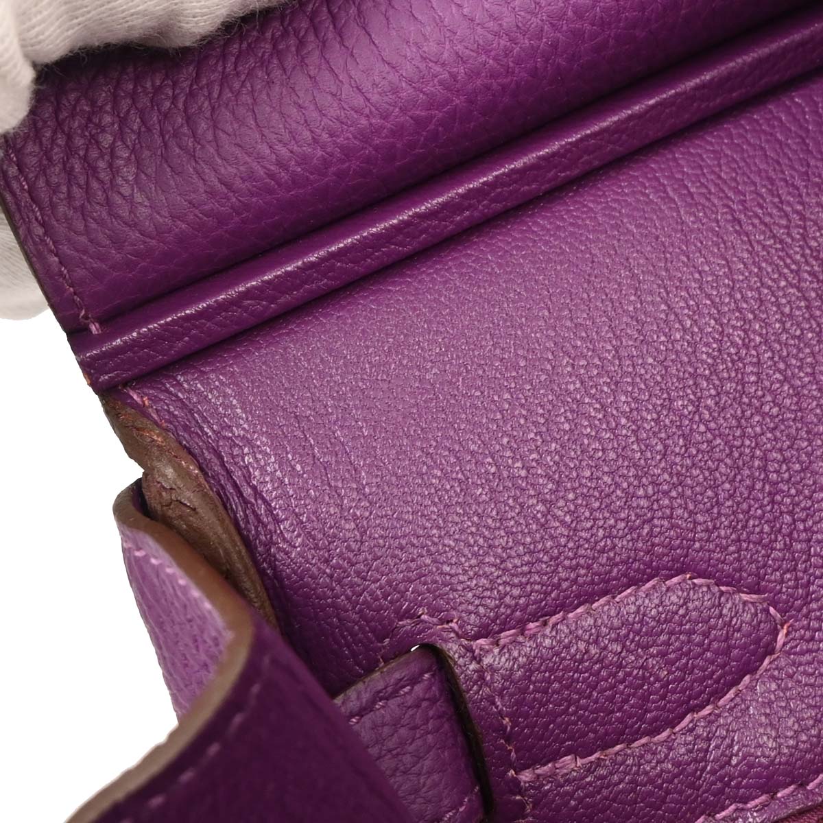 Hermes Anemone Togo Birkin 30 Handbag - Image 8