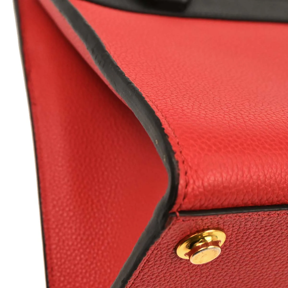 Louis Vuitton 2018 Red Black City Steamer PM 2way Shoulder Handbag M54868 - Image 5