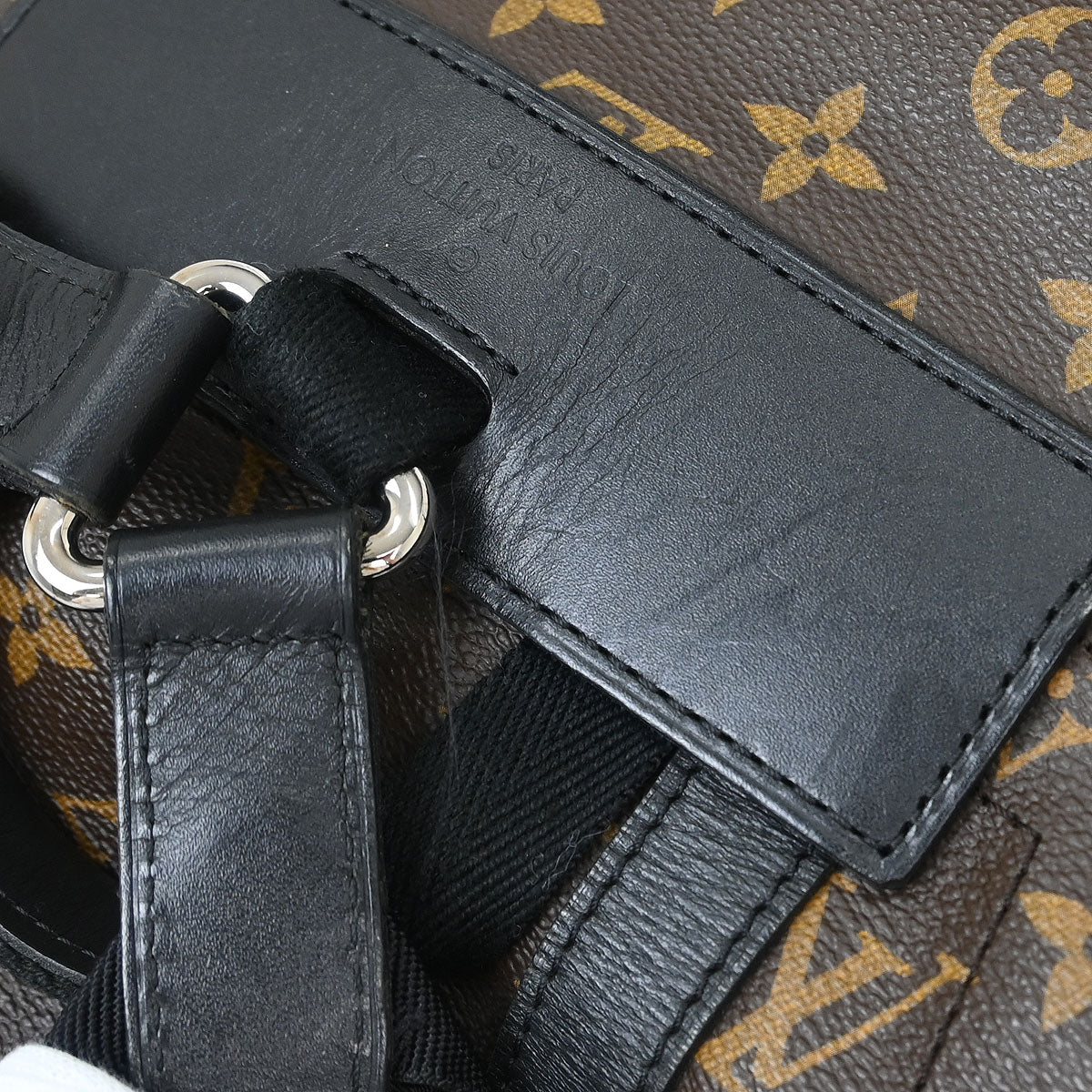 Louis Vuitton Monogram Macassar Christopher PM Backpack M43735 - Image 9