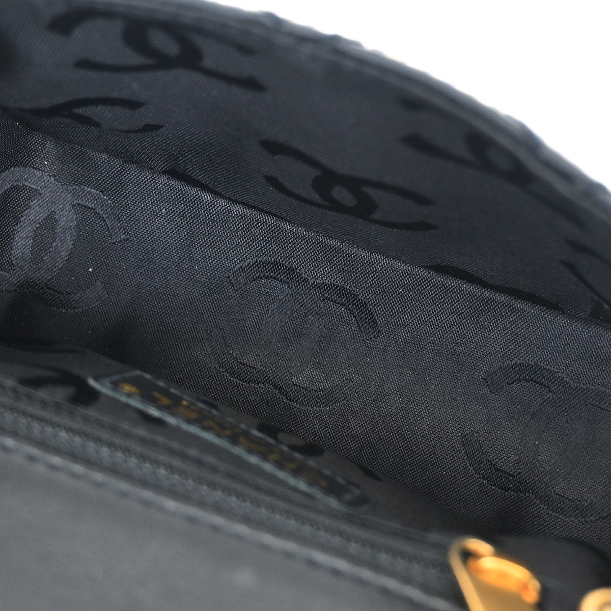 Chanel Black Calfskin Wild Stitch Single Flap Shoulder Bag - Image 8